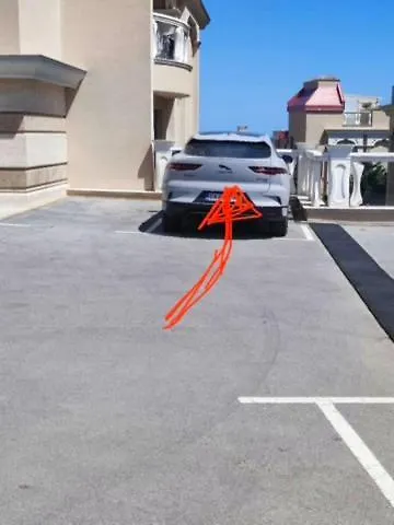 с изглед към морето в ла мер Golden Sands